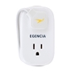 aerial view a white airport hero two travel power strip with usb ports, image 1 of 15