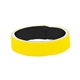 a bright yellow neoprene wrist band - adult