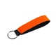 a blaze orange (neon) neoprene wrist strap key holder