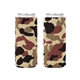 aerial view a fall camo kolder kaddy neoprene for slim cans, image 1 of 2