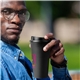 a group of 17 oz recycled coffee grounds eco - friendly mug