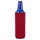 a crimson aluminum bottle coolie