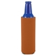 a texas orange aluminum bottle coolie