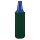 a forest green aluminum bottle coolie