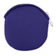 a purple scuba foam zipper pouch
