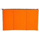 a bright orange cable keeper divided organizer bag