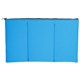 aerial view a neon blue cable keeper divided organizer bag, image 1 of 2
