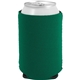 a deep green kolder kaddy neoprene can insulated cooler