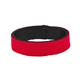 a red neoprene wrist band - adult