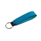 a teal neoprene wrist strap key holder