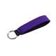 a dark purple neoprene wrist strap key holder
