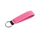 a bubble gum neoprene wrist strap key holder