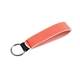 a coral neoprene wrist strap key holder