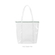 a clear bag & mint zipper twinkles vinyl bag