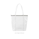 a clear bag & driftwood zipper twinkles vinyl bag