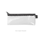 a clear bag & briquette zipper vinyl pixie pen pouch