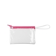 a clear bag & drama queen zipper poptart to go vinyl coin pouch