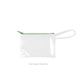 a clear bag & sweet pea zipper poptart to go vinyl coin pouch