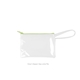 a clear bag & key lime pie zipper poptart to go vinyl coin pouch