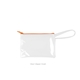a clear bag & crush zipper poptart to go vinyl coin pouch