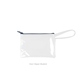 a clear bag & bluebird zipper poptart to go vinyl coin pouch