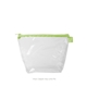 a clear bag & key lime pie zipper tweedle dum cosmetic bag