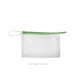 a clear bag & sweet pea zipper jetsetter medium - clear vinyl