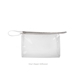 a clear bag & driftwood zipper jetsetter medium - clear vinyl