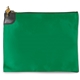a kelly green night deposit bag ev 10.5x9