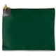 a forest green night deposit bag ev 10.5x9
