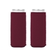 aerial view a maroon kolder kaddy neoprene for slim cans, image 1 of 2