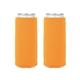 aerial view a orange kolder kaddy neoprene for slim cans, image 1 of 2