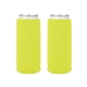 aerial view a citron kolder kaddy neoprene for slim cans, image 1 of 2