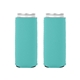 aerial view a mint kolder kaddy neoprene for slim cans, image 1 of 2