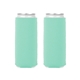 aerial view a ice green kolder kaddy neoprene for slim cans, image 1 of 2