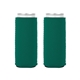 aerial view a deep green kolder kaddy neoprene for slim cans, image 1 of 2