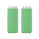 aerial view a lime kolder kaddy neoprene for slim cans, image 1 of 2