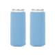 aerial view a sky blue kolder kaddy neoprene for slim cans, image 1 of 2