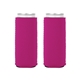 aerial view a magenta kolder kaddy neoprene for slim cans, image 1 of 2