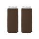 aerial view a brown kolder kaddy neoprene for slim cans, image 1 of 2