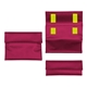 a sangria foldover pouch - tarpaulin - large