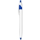 a black ink with blue trim silhouette retractable ballpoint pens