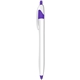a black ink with purple trim silhouette retractable ballpoint pens