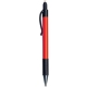 a red auto - feed rubber grip mechanical pencil 2 hb leads - refillable