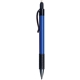 a blue auto - feed rubber grip mechanical pencil 2 hb leads - refillable
