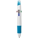 a blue click n glo - 5 in 1 highlighter 4 color pen combo