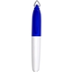 a blue mini sharp mark(r) permanent markers