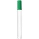 a green chisel tip dry erase marker with full color decal - usa made