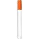 a orange chisel tip dry erase marker with full color decal - usa made