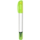 a fluorescent yellow gel - brite(tm) - gel highlighter ball point pen combo